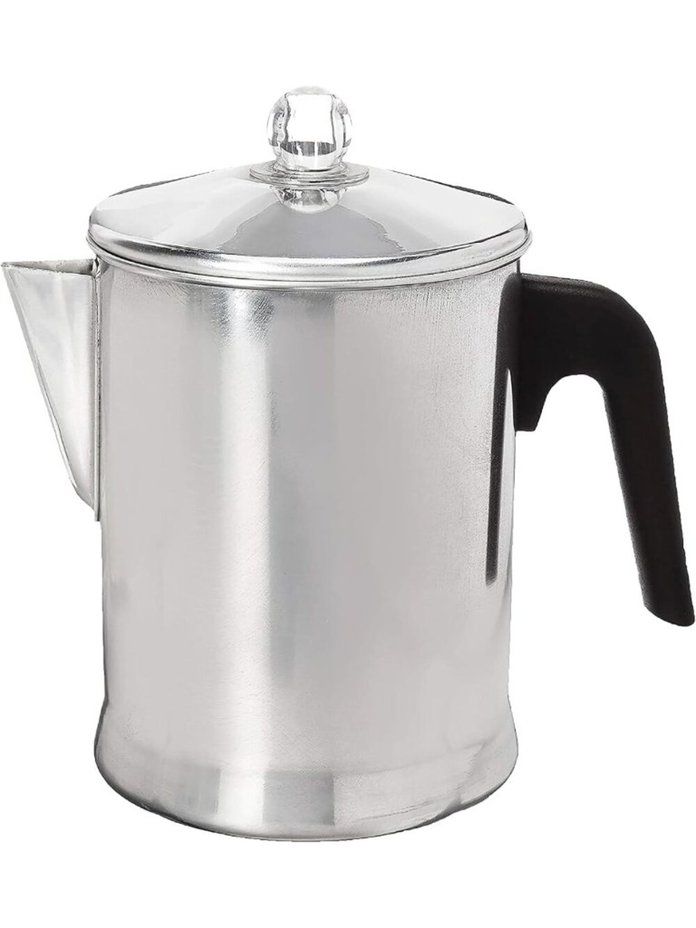 Durable 9-Cup Aluminum Stovetop Percolator Coffee Maker - Brew Fresh Coffee